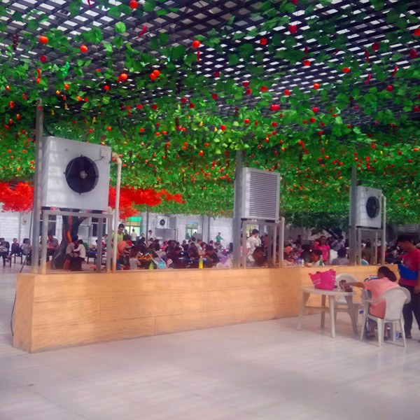 生態(tài)餐廳用中溫?zé)崴L(fēng)機(jī)